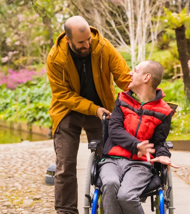 auxiliaire de vie et personne handicapée